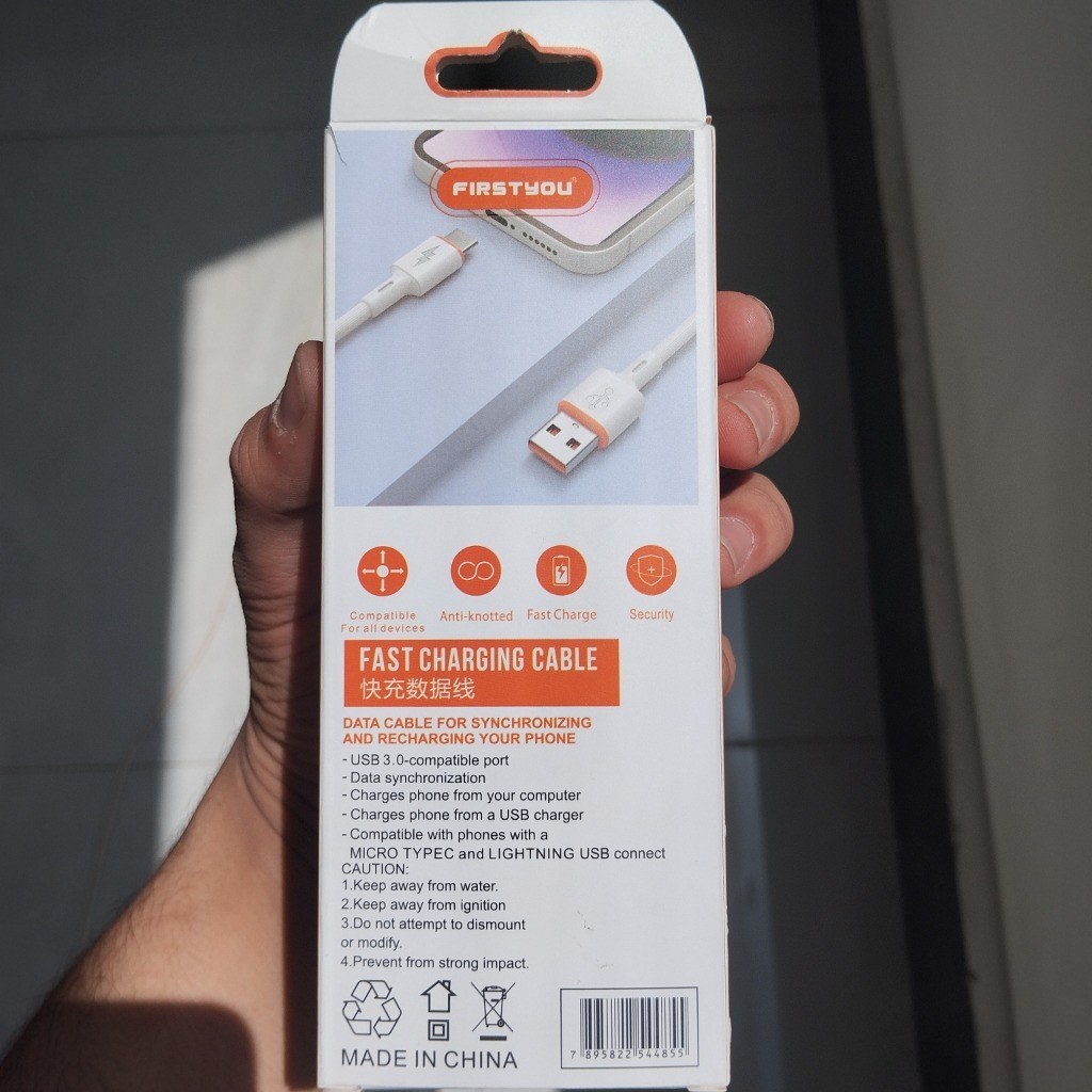 کابل شارژ مدل USB TO CFIRSTYOUCO10 - Image 2