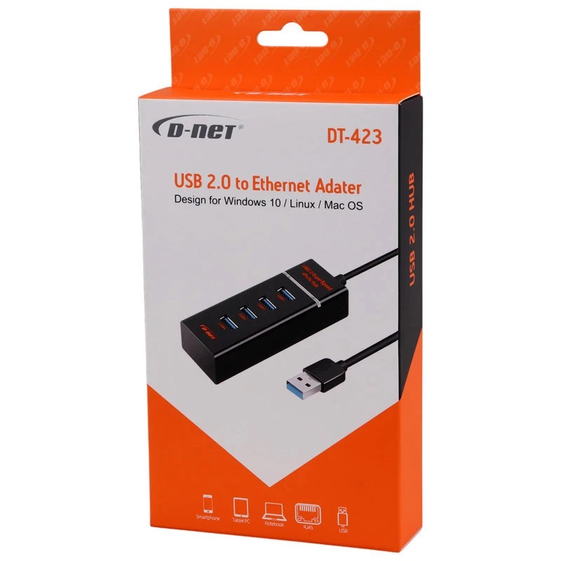 هاب USB2 D-net مدل 423 - Image 7