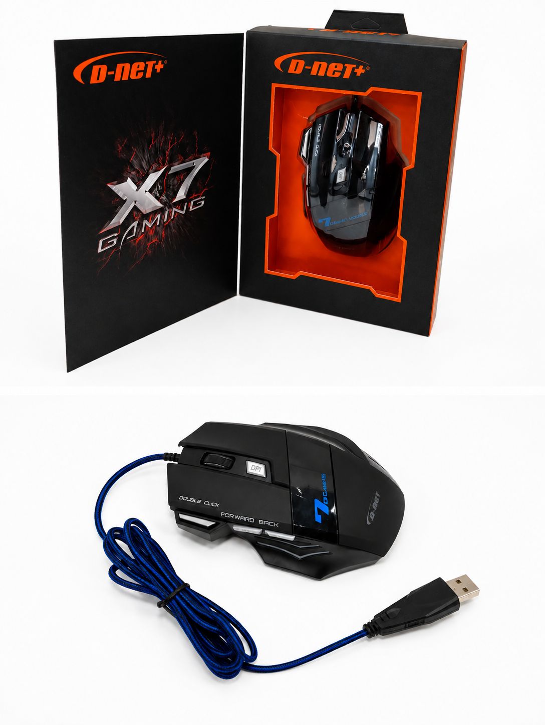 موس گیمینگ D-net مدل X7 GAMING - Image 8