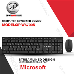 کیبورد و موس XP-w5700n - Image 4