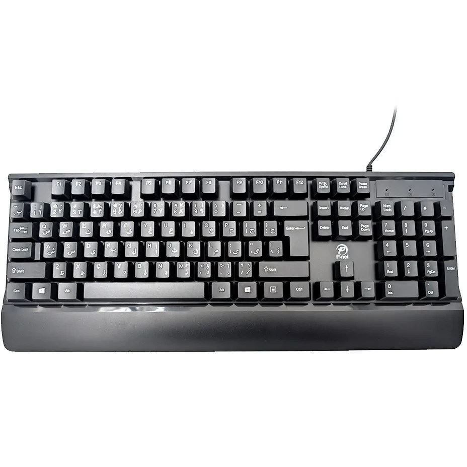 کیبورد سیم دار PNET مدل KB 500